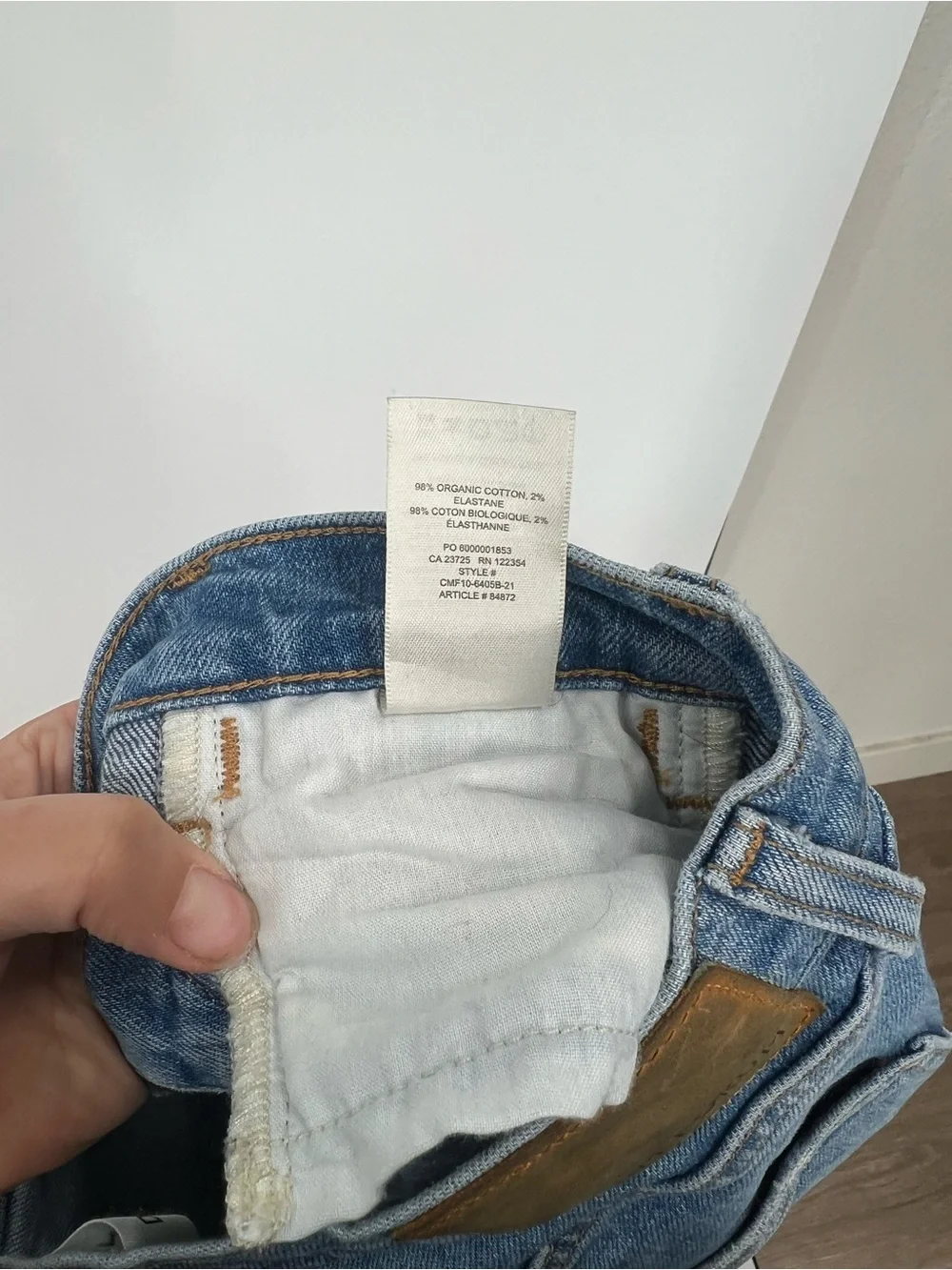 Denim Forum Aritzia The Lola Clean Cheeky Denim Shorts